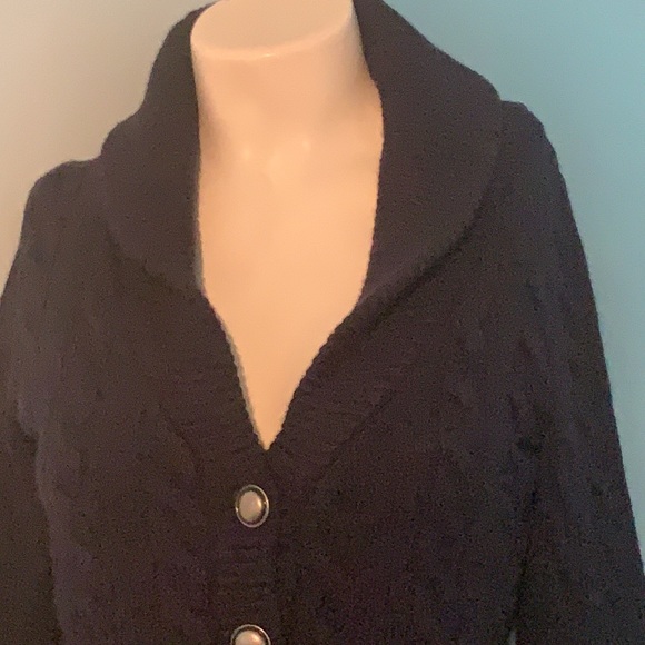 Free People Cable Knit Cardigan sweater - Picture 2 of 7